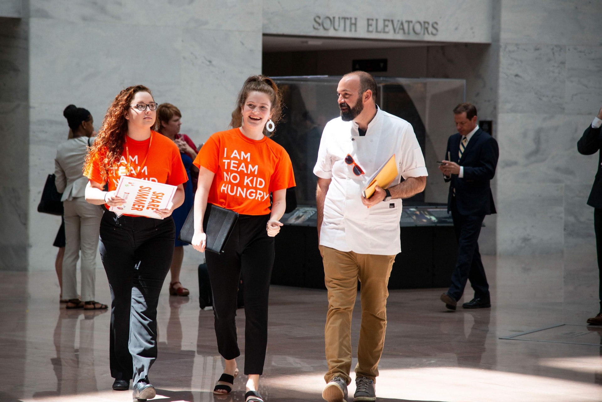 Advocacy meetings with elected officials
