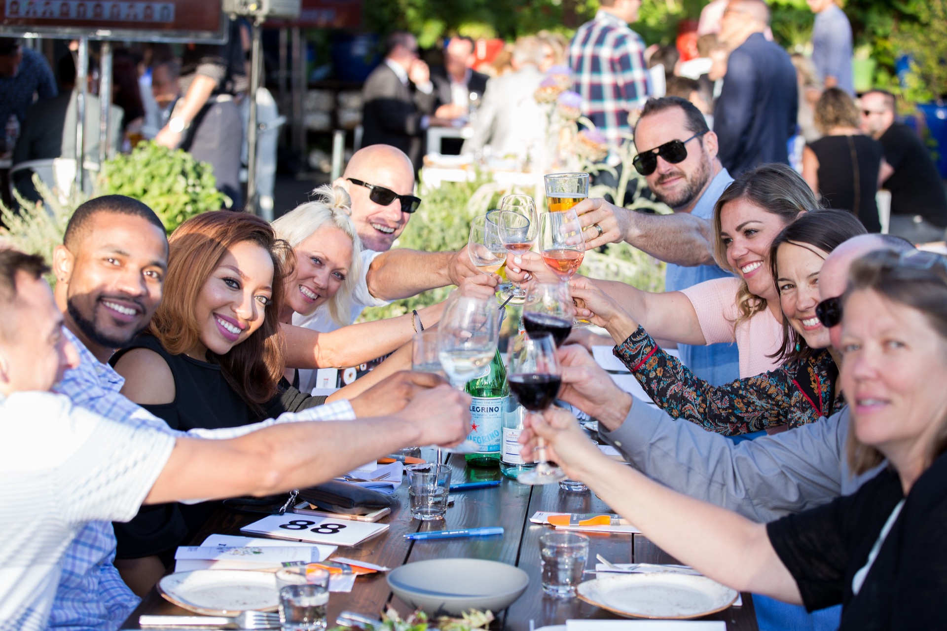 Chef-driven dinner event